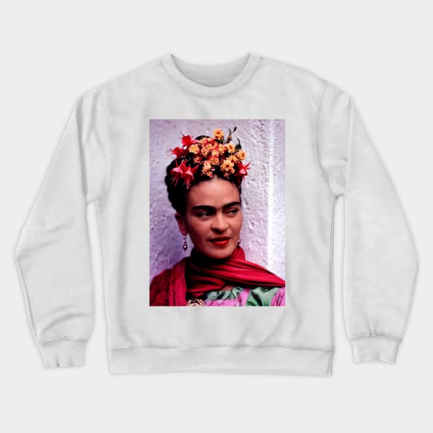 FRIDA ART TEE Crewneck Sweatshirt by miskel